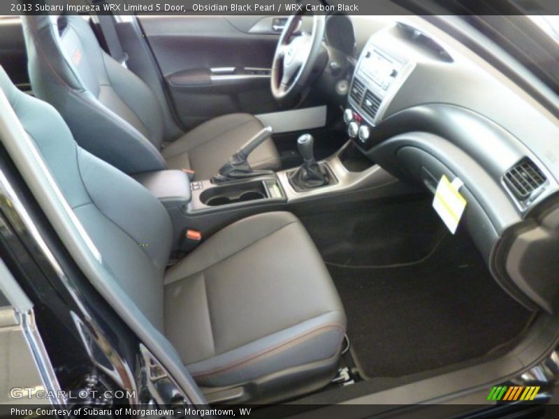 Obsidian Black Pearl / WRX Carbon Black 2013 Subaru Impreza WRX Limited 5 Door