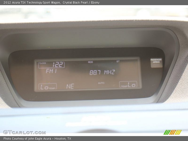 Crystal Black Pearl / Ebony 2012 Acura TSX Technology Sport Wagon