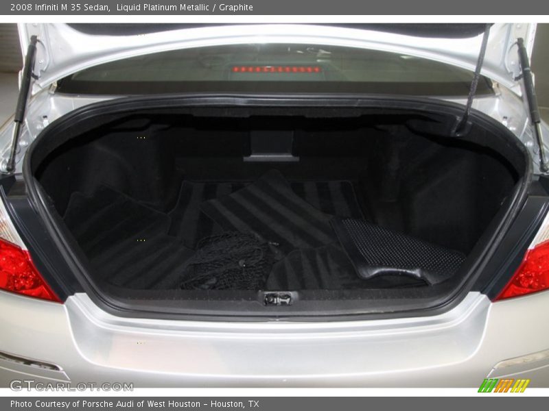 Liquid Platinum Metallic / Graphite 2008 Infiniti M 35 Sedan