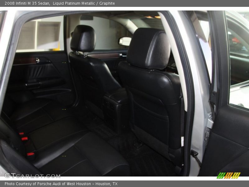 Liquid Platinum Metallic / Graphite 2008 Infiniti M 35 Sedan
