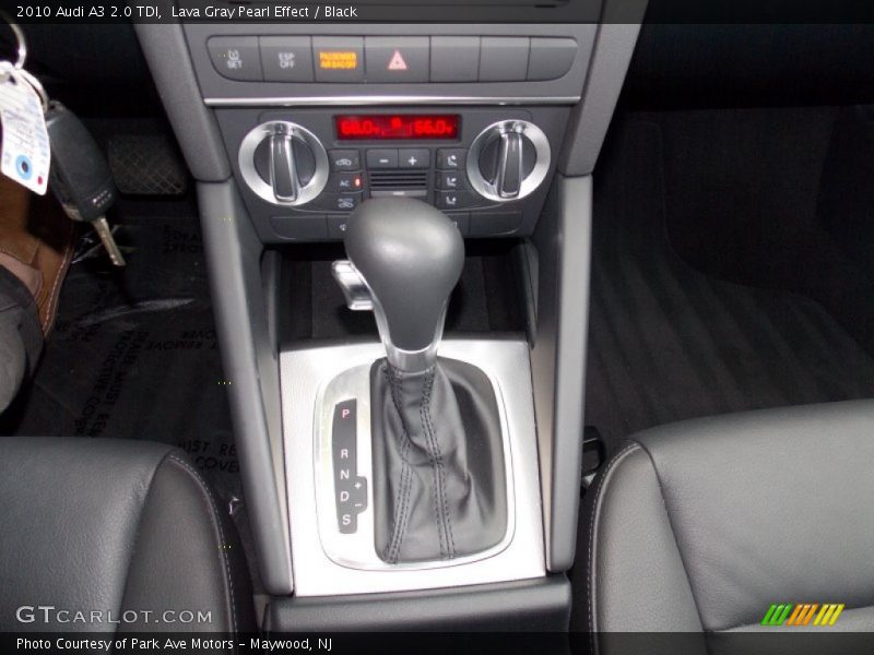  2010 A3 2.0 TDI 6 Speed S tronic Dual-Clutch Automatic Shifter