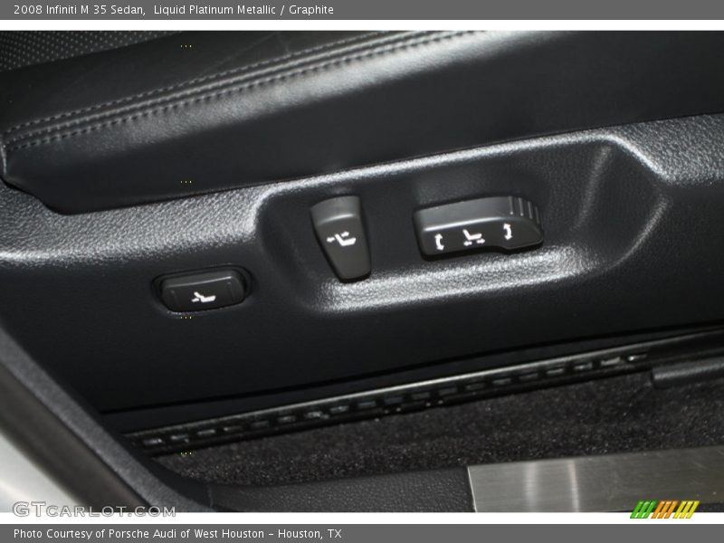 Liquid Platinum Metallic / Graphite 2008 Infiniti M 35 Sedan