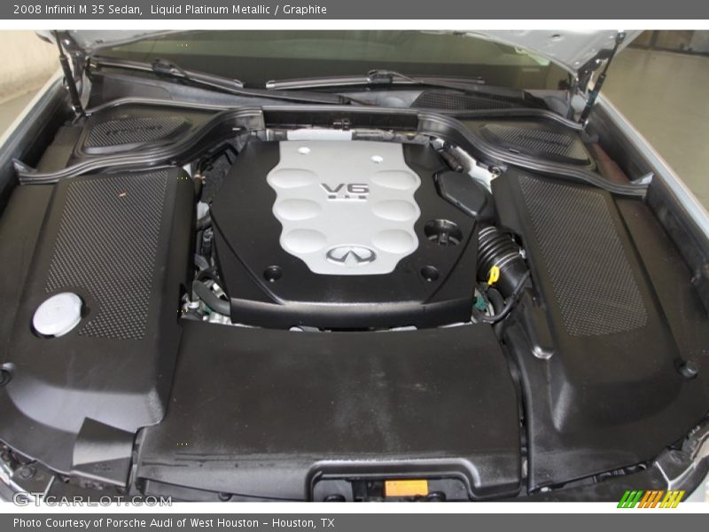 Liquid Platinum Metallic / Graphite 2008 Infiniti M 35 Sedan