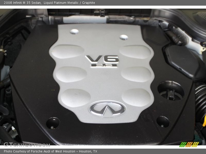 Liquid Platinum Metallic / Graphite 2008 Infiniti M 35 Sedan