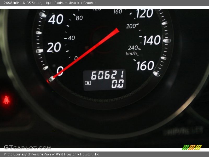 Liquid Platinum Metallic / Graphite 2008 Infiniti M 35 Sedan