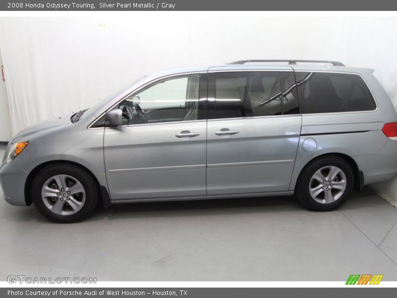 Silver Pearl Metallic / Gray 2008 Honda Odyssey Touring