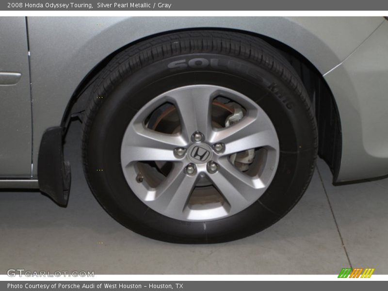 Silver Pearl Metallic / Gray 2008 Honda Odyssey Touring