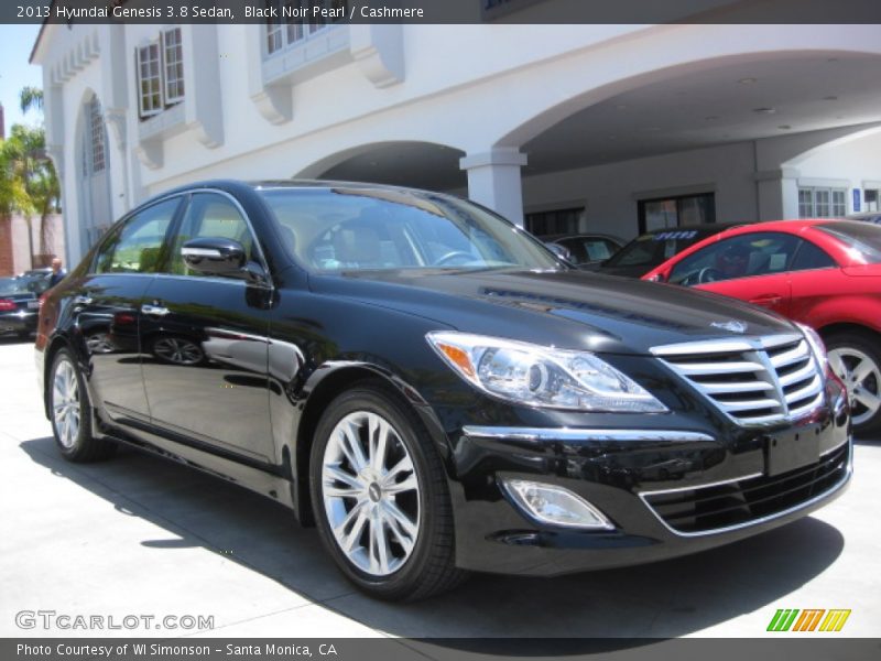 Black Noir Pearl / Cashmere 2013 Hyundai Genesis 3.8 Sedan