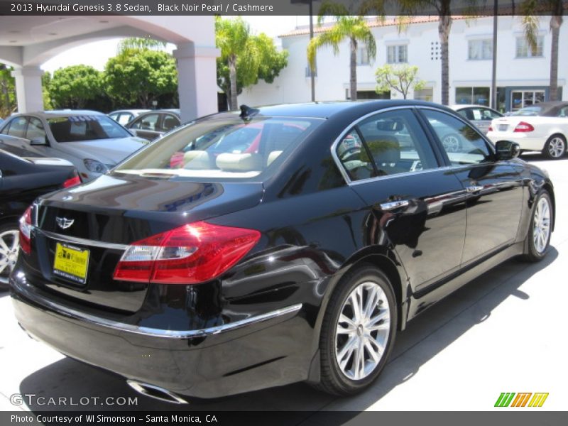 Black Noir Pearl / Cashmere 2013 Hyundai Genesis 3.8 Sedan