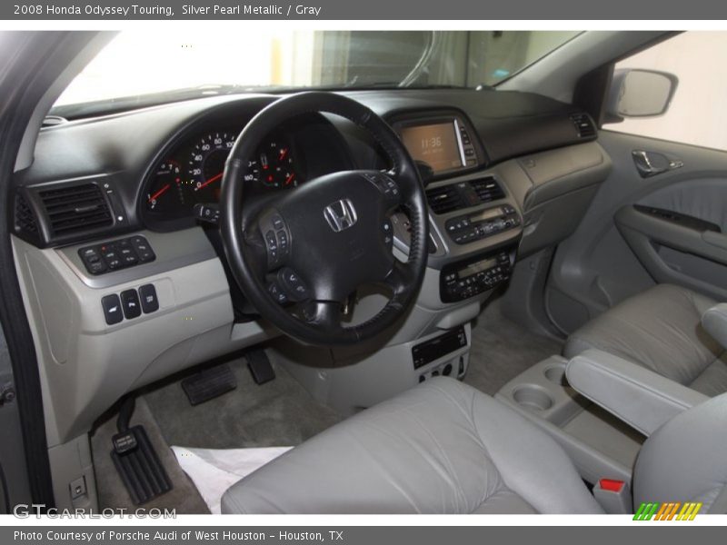 Silver Pearl Metallic / Gray 2008 Honda Odyssey Touring