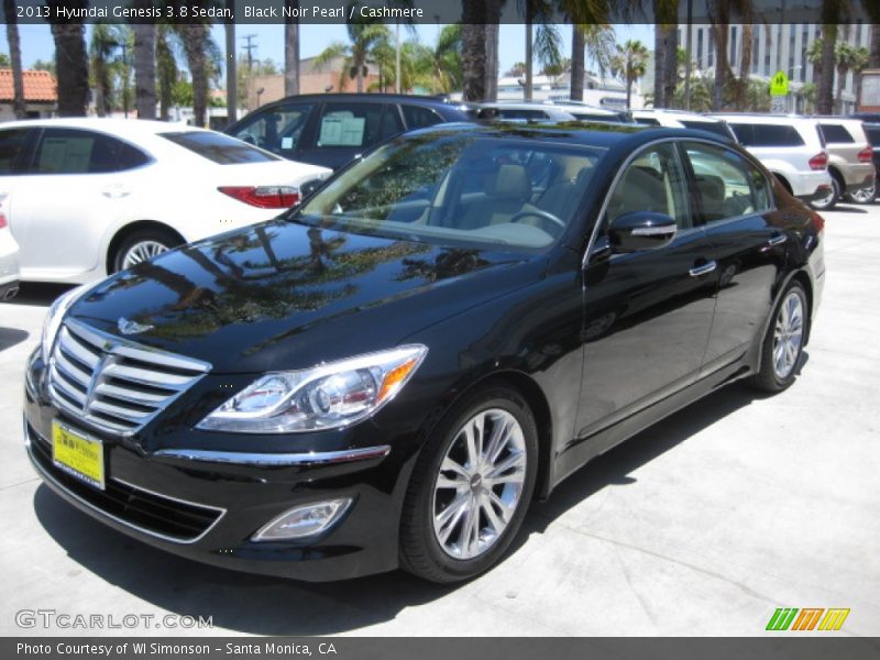 Black Noir Pearl / Cashmere 2013 Hyundai Genesis 3.8 Sedan
