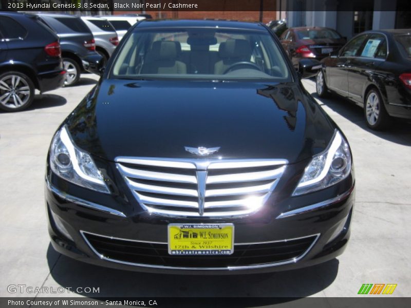 Black Noir Pearl / Cashmere 2013 Hyundai Genesis 3.8 Sedan