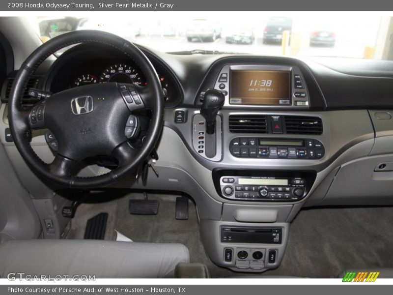 Silver Pearl Metallic / Gray 2008 Honda Odyssey Touring
