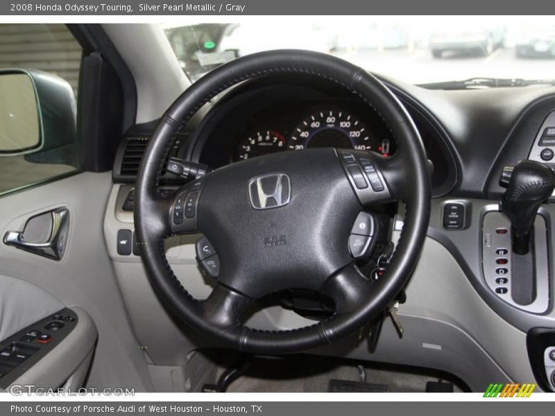Silver Pearl Metallic / Gray 2008 Honda Odyssey Touring