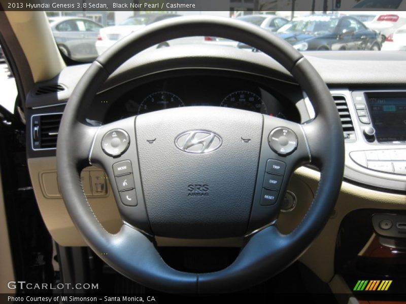 Black Noir Pearl / Cashmere 2013 Hyundai Genesis 3.8 Sedan