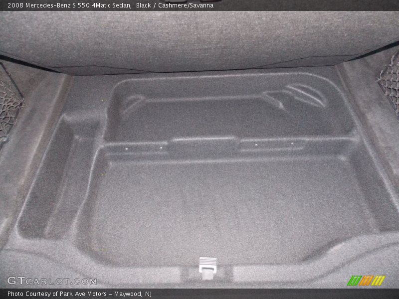 Black / Cashmere/Savanna 2008 Mercedes-Benz S 550 4Matic Sedan