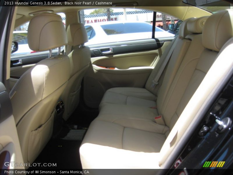 Black Noir Pearl / Cashmere 2013 Hyundai Genesis 3.8 Sedan