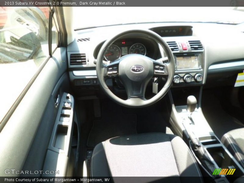 Dark Gray Metallic / Black 2013 Subaru XV Crosstrek 2.0 Premium