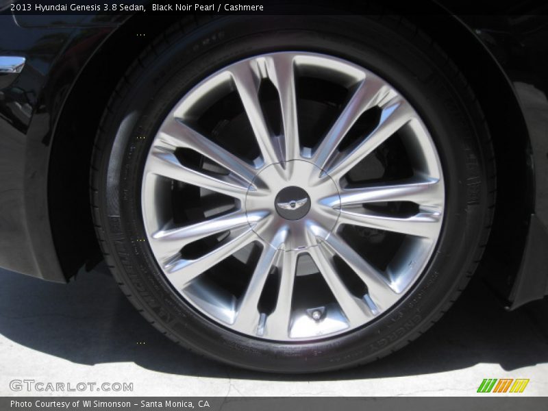 Black Noir Pearl / Cashmere 2013 Hyundai Genesis 3.8 Sedan