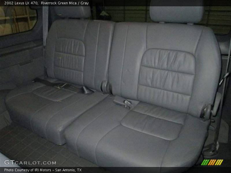 Riverrock Green Mica / Gray 2002 Lexus LX 470