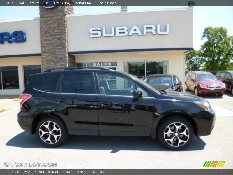 Crystal Black Silica / Black 2014 Subaru Forester 2.0XT Premium