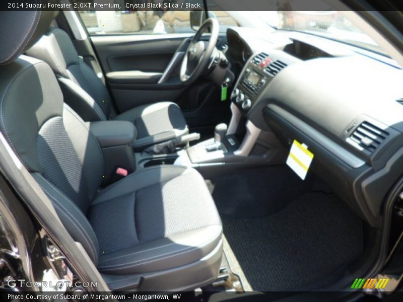 Crystal Black Silica / Black 2014 Subaru Forester 2.0XT Premium