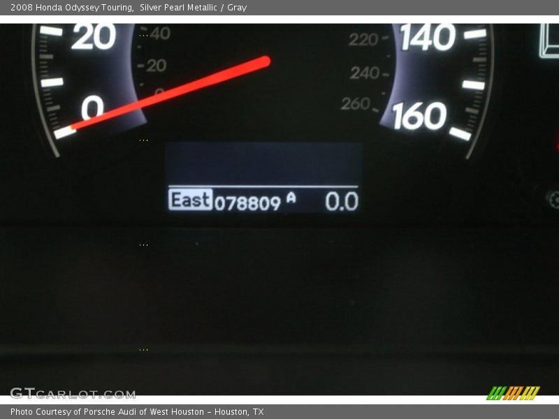 Silver Pearl Metallic / Gray 2008 Honda Odyssey Touring