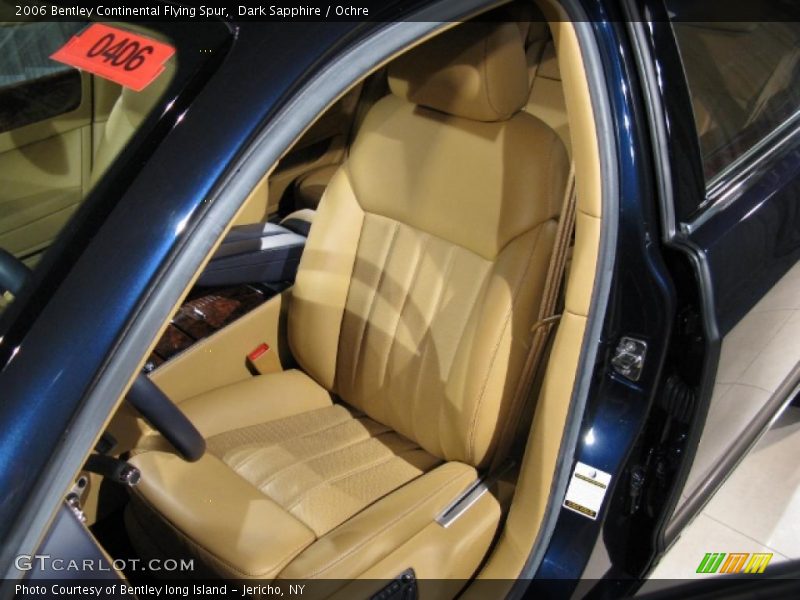 Dark Sapphire / Ochre 2006 Bentley Continental Flying Spur