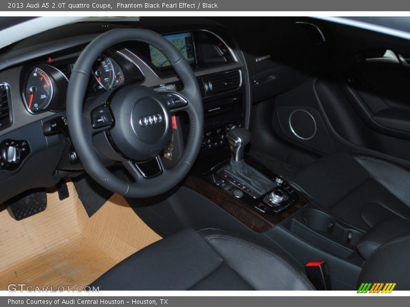 Phantom Black Pearl Effect / Black 2013 Audi A5 2.0T quattro Coupe