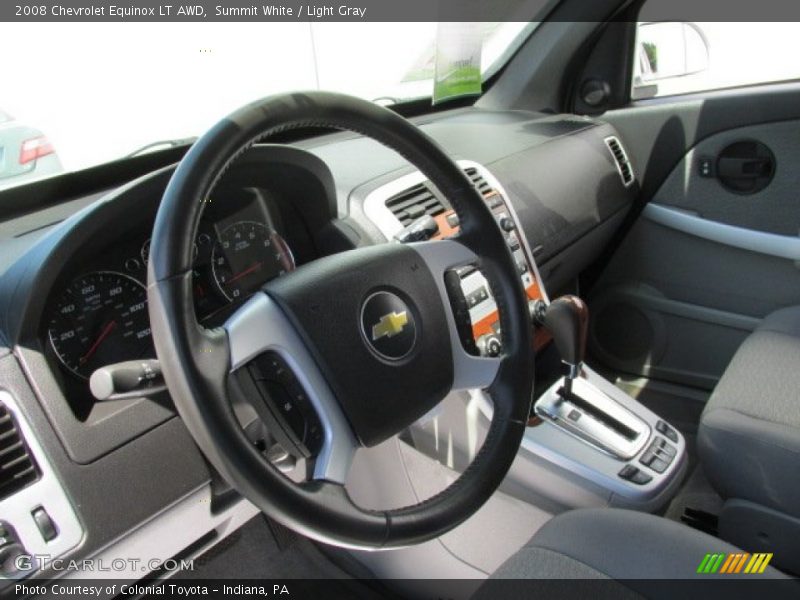 Summit White / Light Gray 2008 Chevrolet Equinox LT AWD