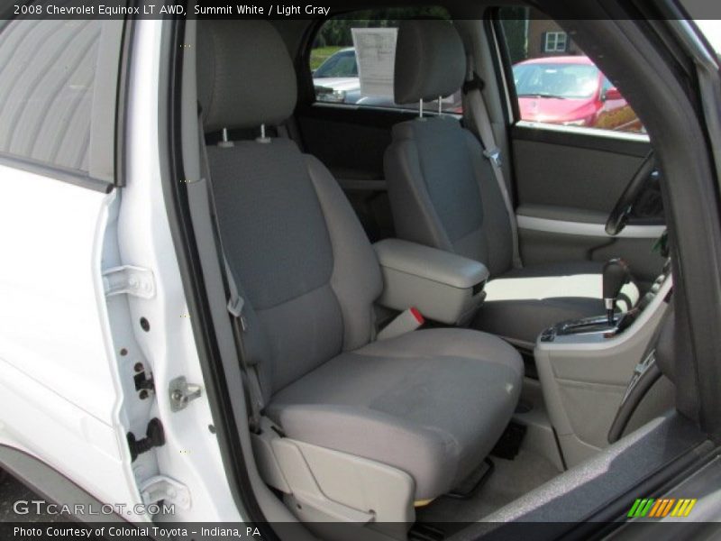 Summit White / Light Gray 2008 Chevrolet Equinox LT AWD