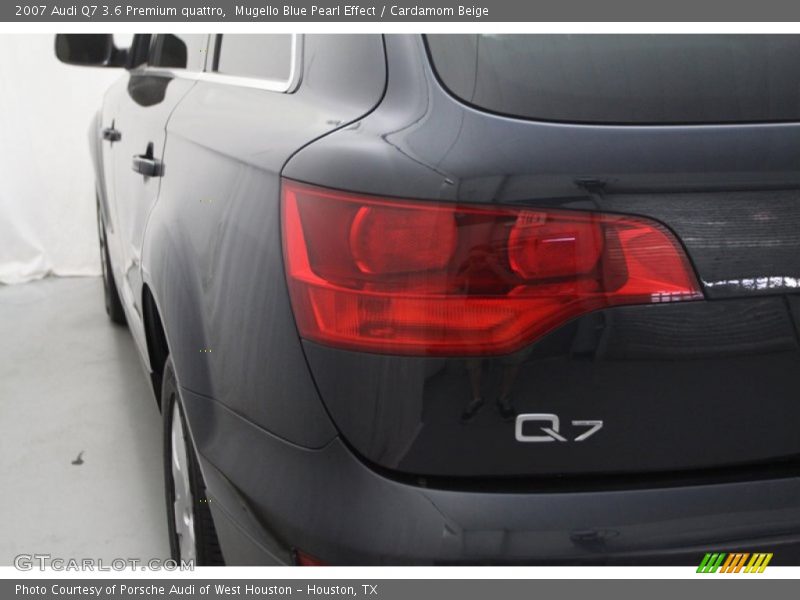 Mugello Blue Pearl Effect / Cardamom Beige 2007 Audi Q7 3.6 Premium quattro