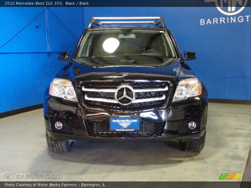 Black / Black 2010 Mercedes-Benz GLK 350