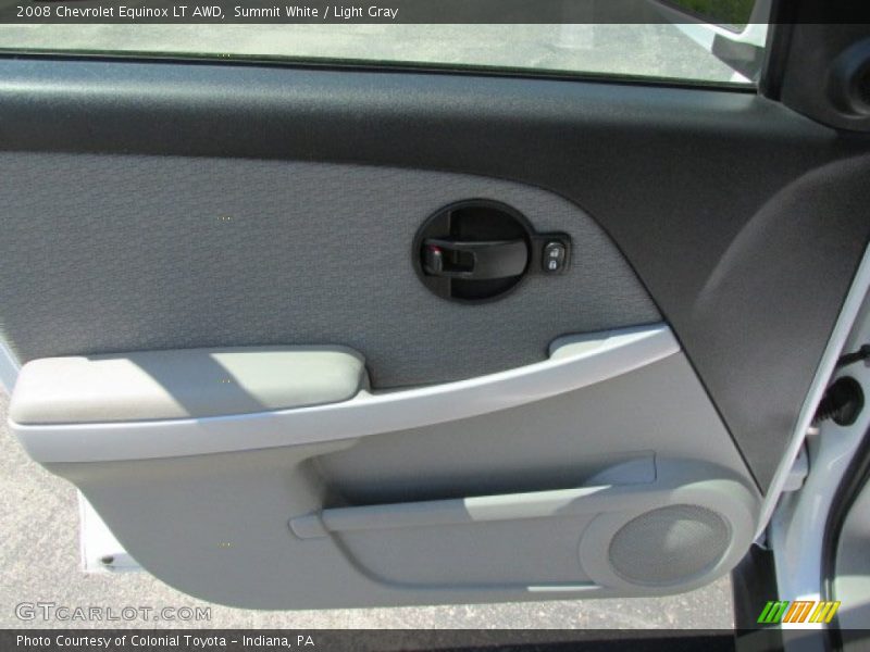 Summit White / Light Gray 2008 Chevrolet Equinox LT AWD