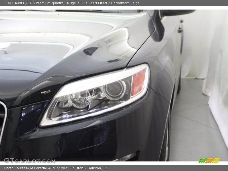 Mugello Blue Pearl Effect / Cardamom Beige 2007 Audi Q7 3.6 Premium quattro