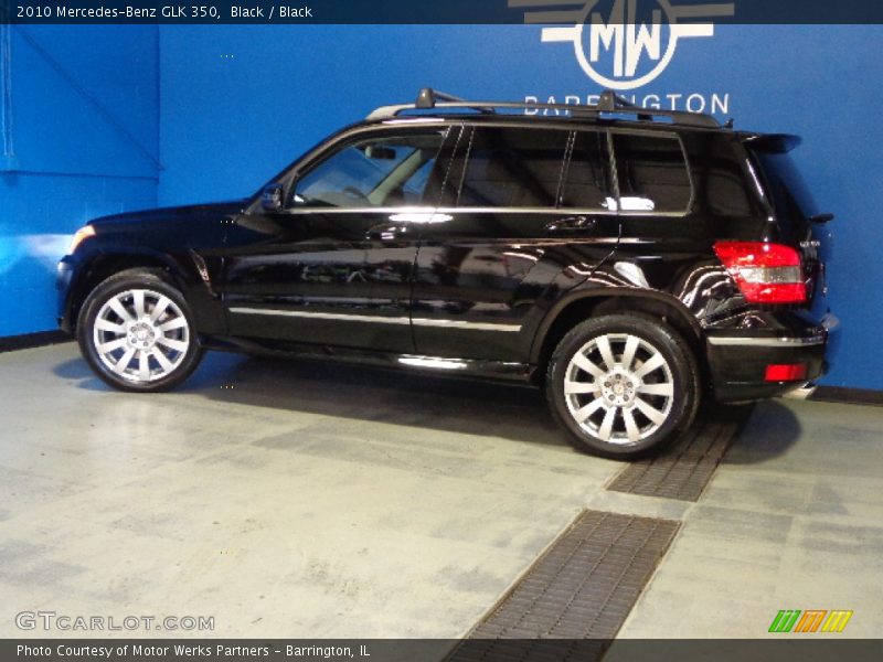 Black / Black 2010 Mercedes-Benz GLK 350