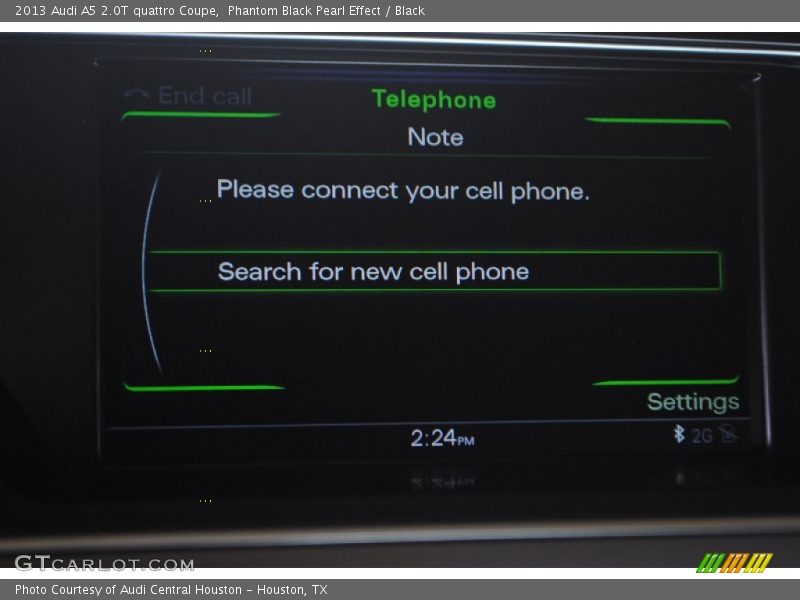 Phantom Black Pearl Effect / Black 2013 Audi A5 2.0T quattro Coupe