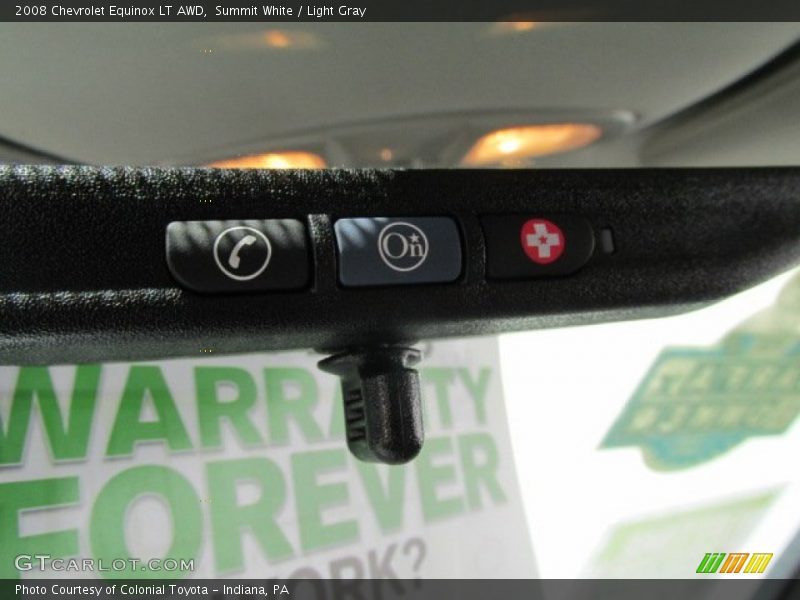 Summit White / Light Gray 2008 Chevrolet Equinox LT AWD