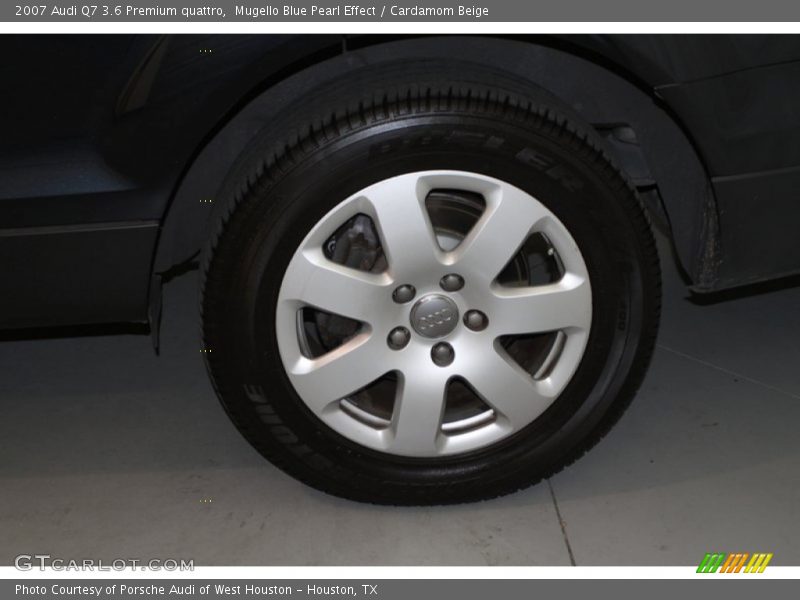 Mugello Blue Pearl Effect / Cardamom Beige 2007 Audi Q7 3.6 Premium quattro