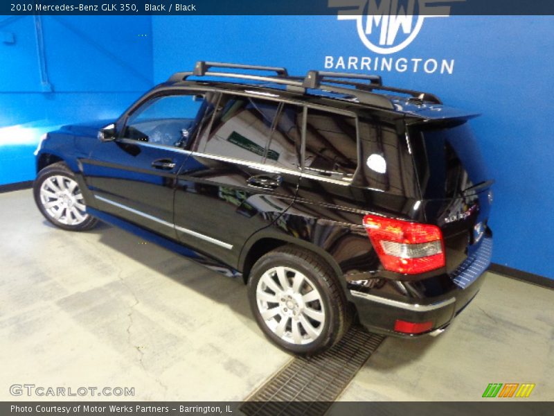 Black / Black 2010 Mercedes-Benz GLK 350