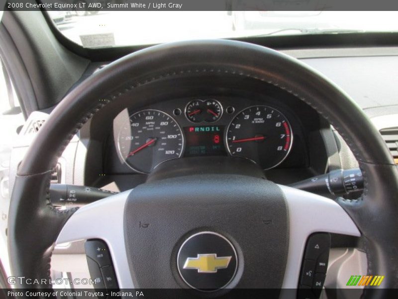 Summit White / Light Gray 2008 Chevrolet Equinox LT AWD