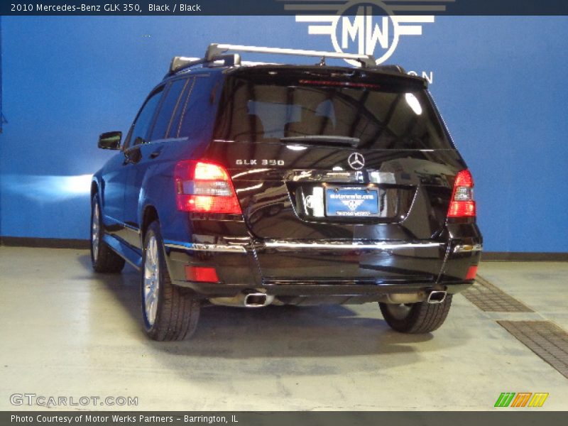 Black / Black 2010 Mercedes-Benz GLK 350