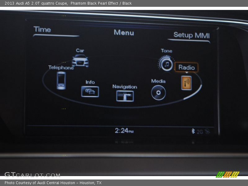 Phantom Black Pearl Effect / Black 2013 Audi A5 2.0T quattro Coupe