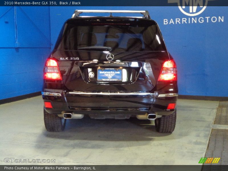 Black / Black 2010 Mercedes-Benz GLK 350