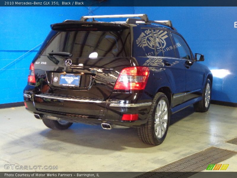 Black / Black 2010 Mercedes-Benz GLK 350