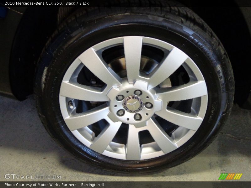 Black / Black 2010 Mercedes-Benz GLK 350