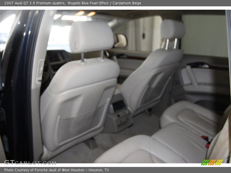 Mugello Blue Pearl Effect / Cardamom Beige 2007 Audi Q7 3.6 Premium quattro