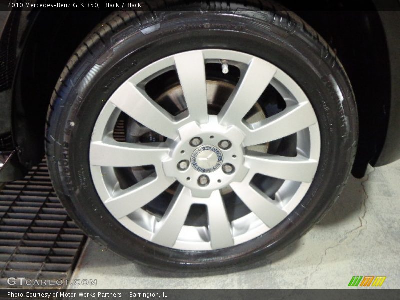 Black / Black 2010 Mercedes-Benz GLK 350