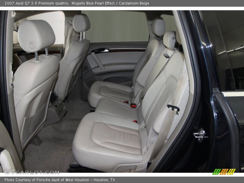 Mugello Blue Pearl Effect / Cardamom Beige 2007 Audi Q7 3.6 Premium quattro