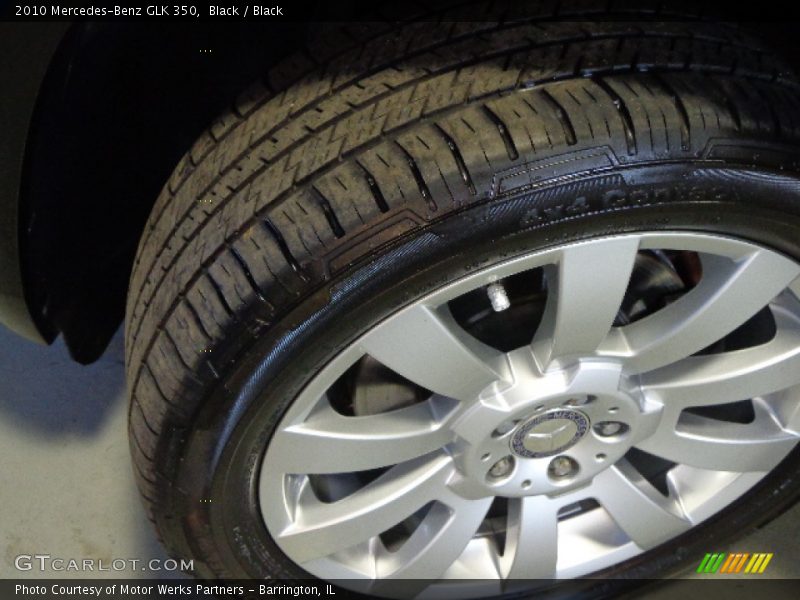 Black / Black 2010 Mercedes-Benz GLK 350